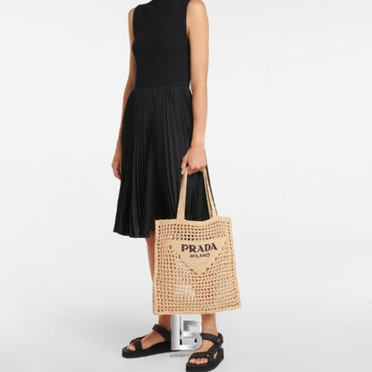 Prada Crochet tote bag