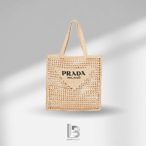 Prada Crochet tote bag