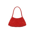Dragon Diffusion Rosanna Bag in Poppy Red Woven Leather