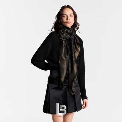 Louis Vuitton So Shine Monogram Shawl