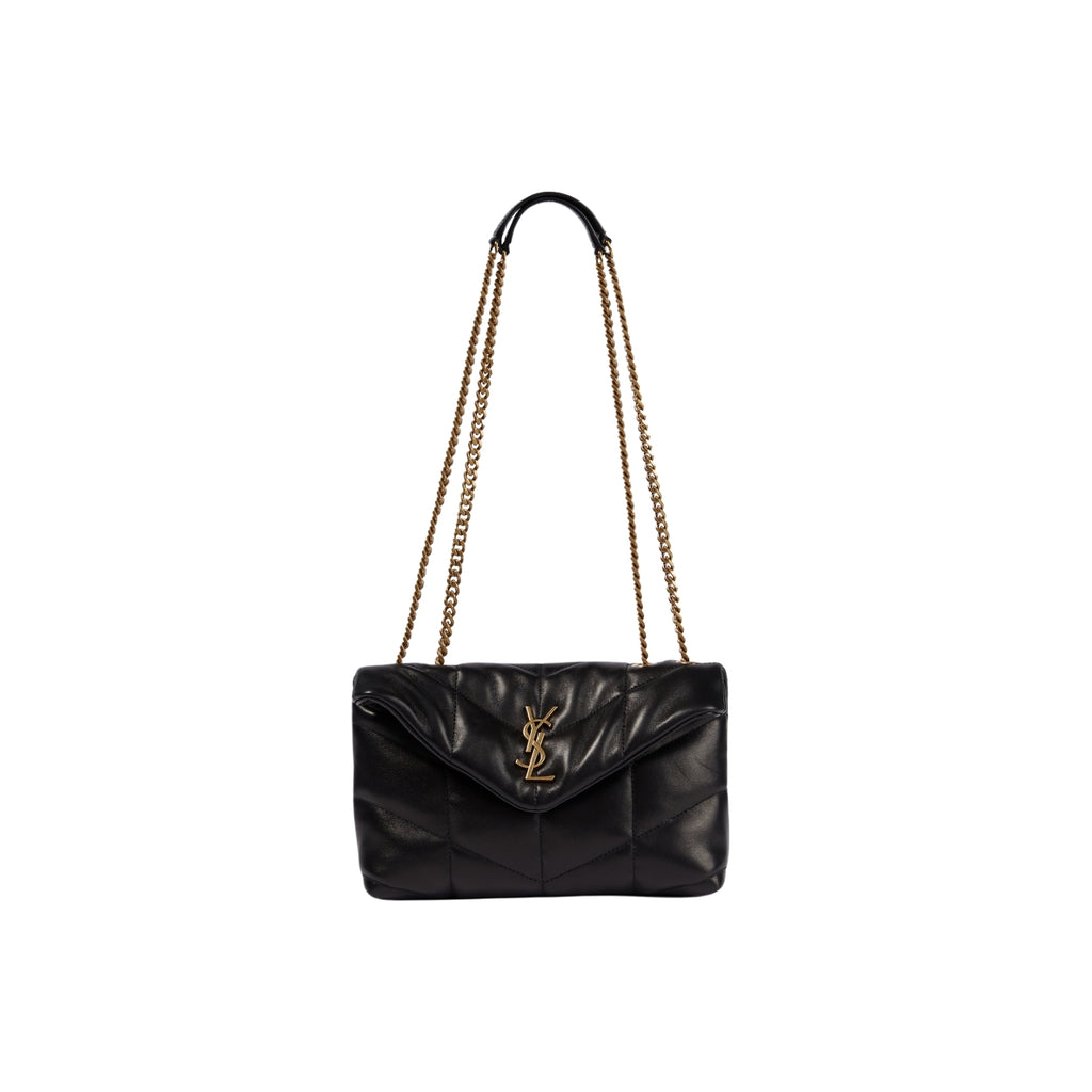 Saint Laurent Puffer Small in quilted nappa leather