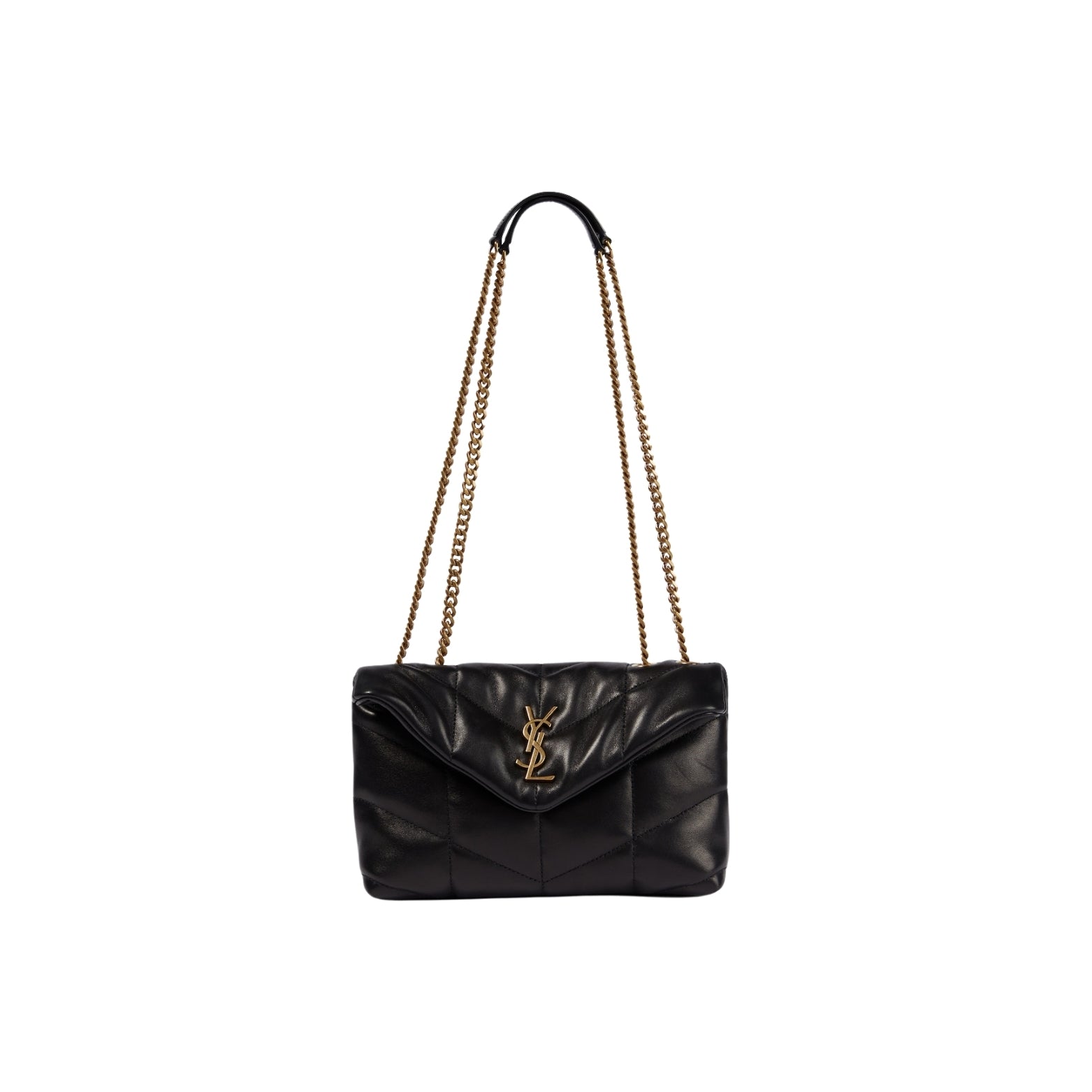Saint Laurent Puffer Small in quilted nappa leather