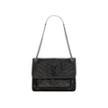 Saint Laurent Niki Medium in vintage leather with chevron quilting