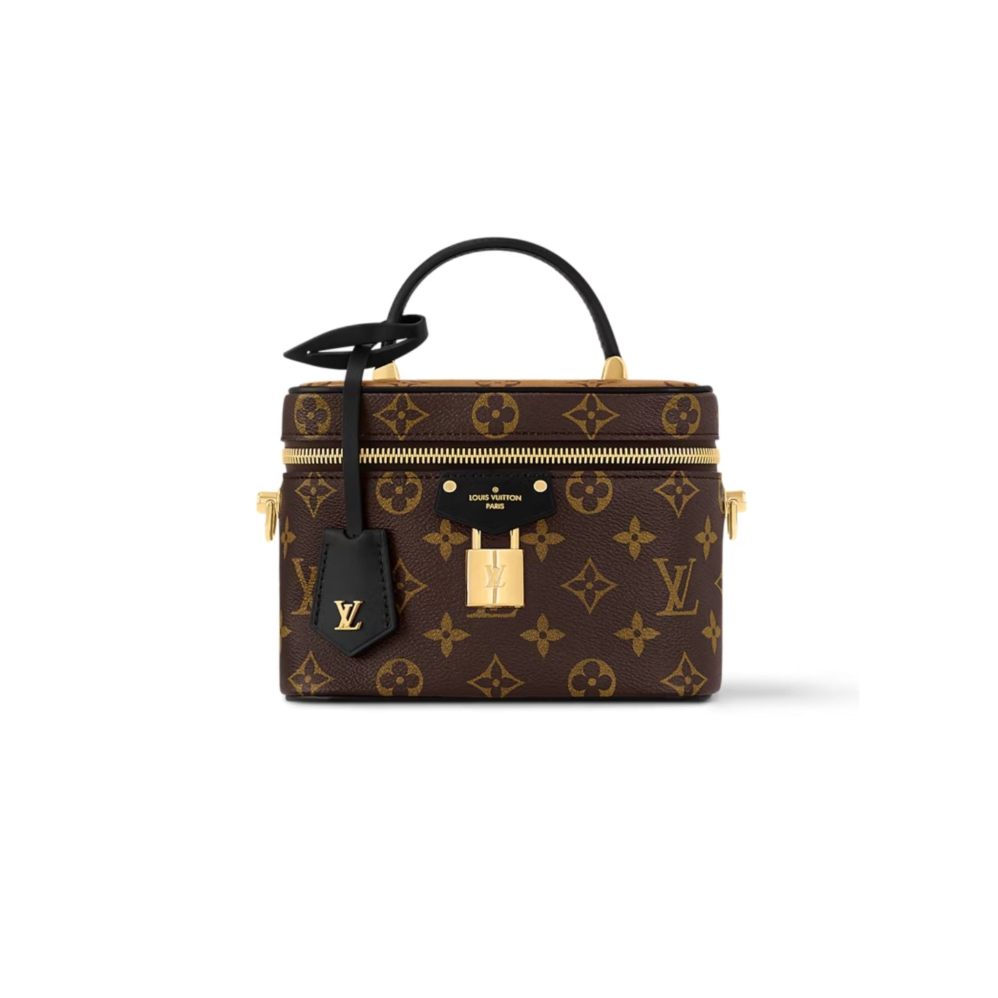 Louis Vuitton Vanity PM in Monogram canvas with structured silhouette