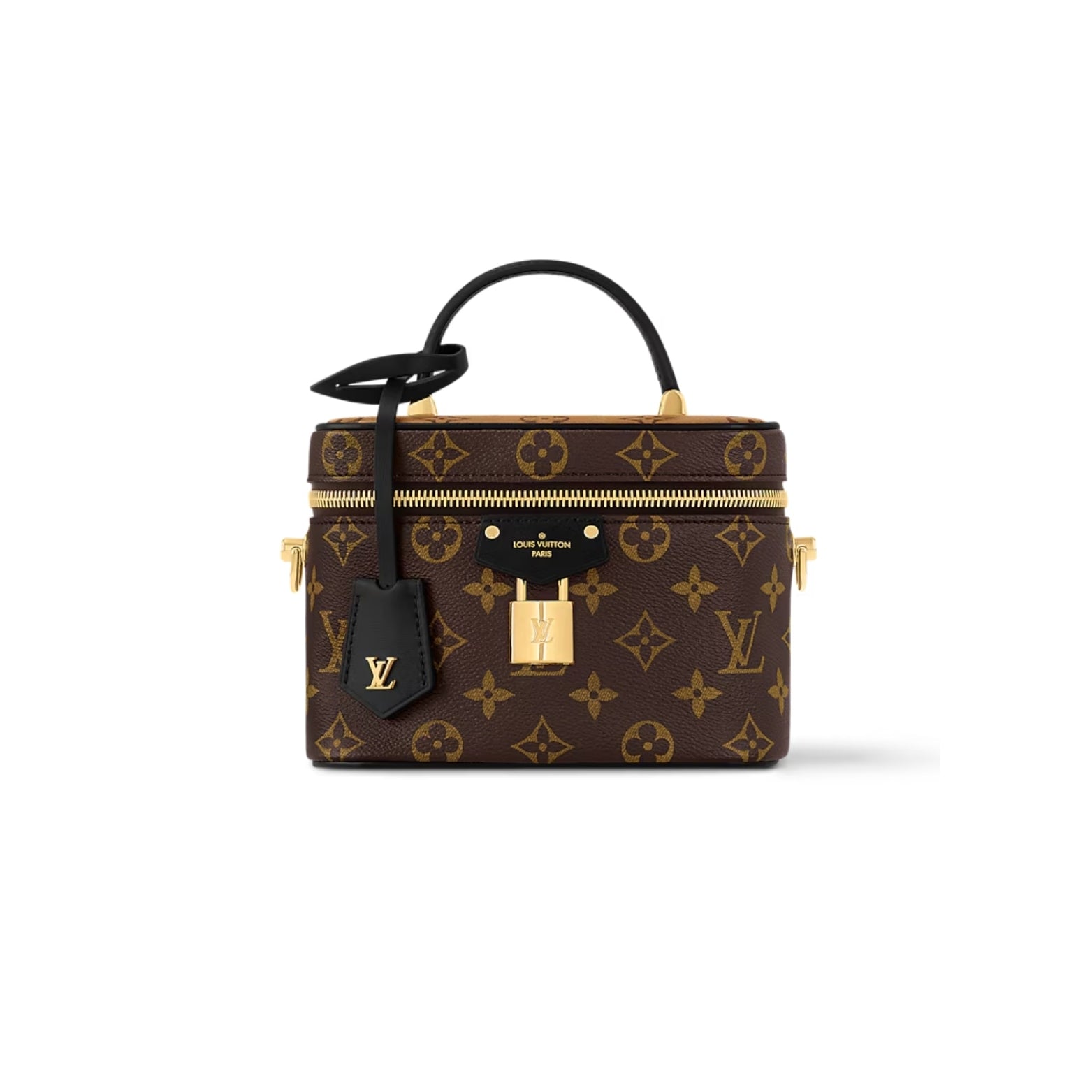 Louis Vuitton Vanity PM in Monogram canvas with structured silhouette