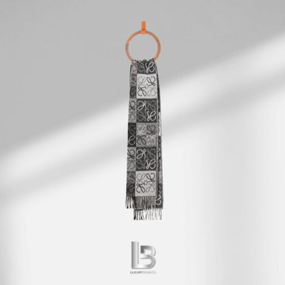 Loewe Anagram wool Grey scarf