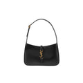 Saint Laurent Le 5 à 7 in smooth black leather with Cassandre hook