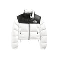 Nuptse Cropped Jacket in white
