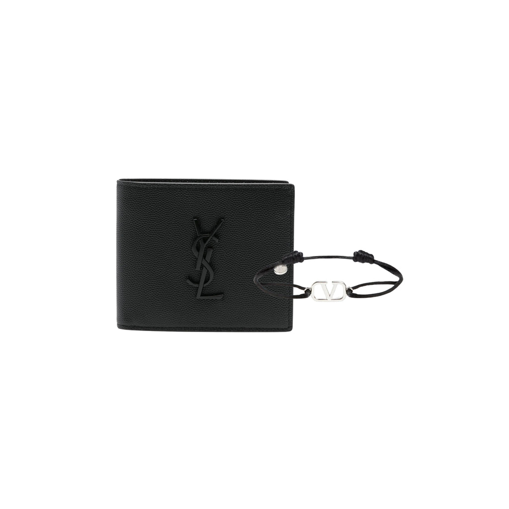 The Noir Bundle — Valentino Bracelet & Saint Laurent Wallet