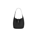 Saint Laurent Le 5 à 7 Small in black leather with silver Cassandre hardware