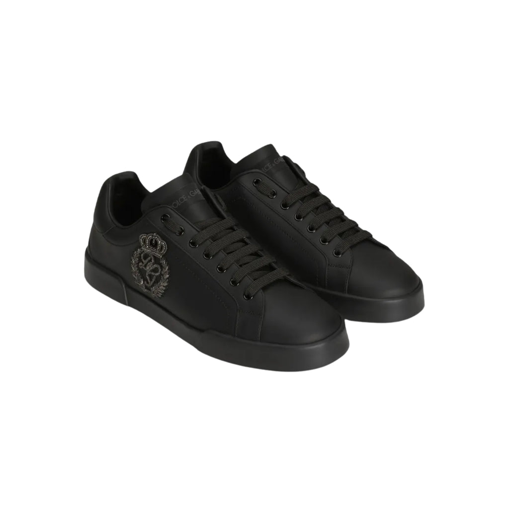 Dolce & Gabbana Portofino light strobel calfskin sneakers