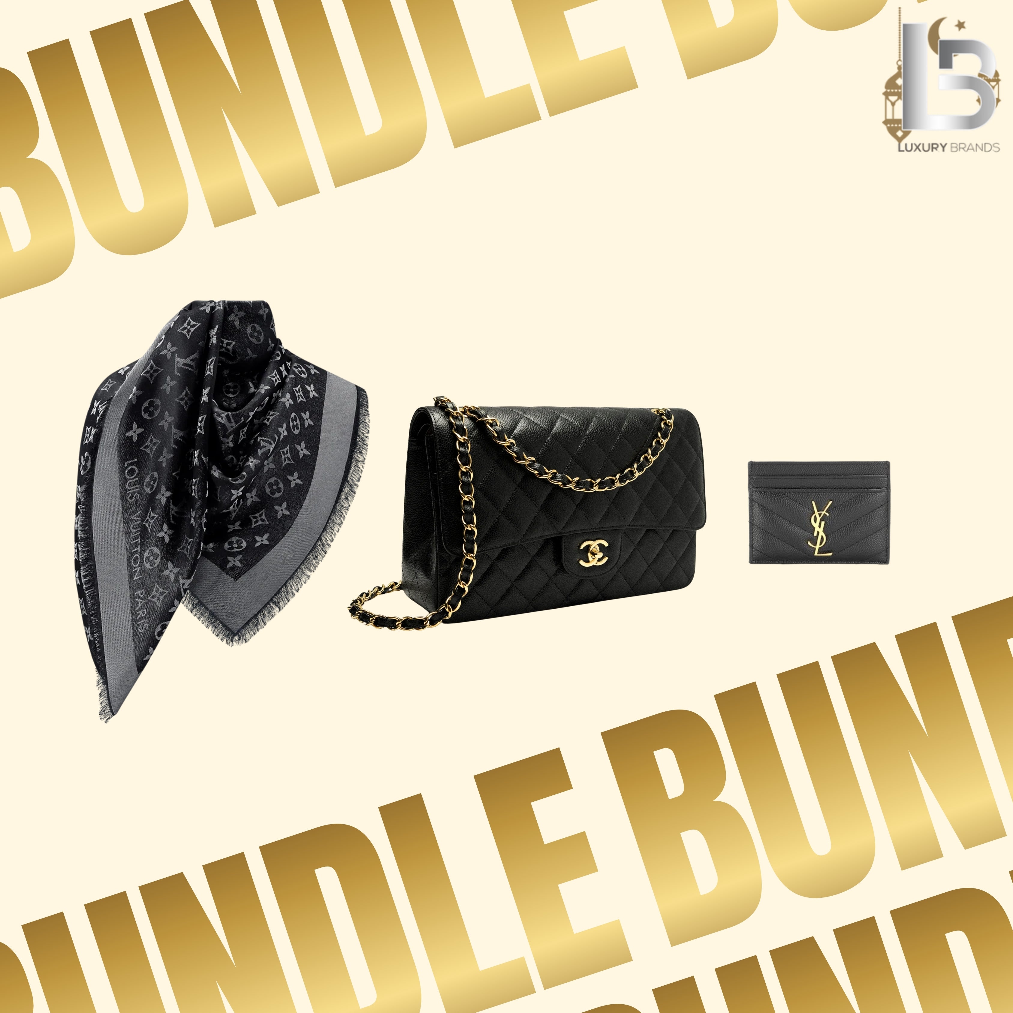 Eid Bundle 6 — Classic Flap, Shawl & Cardholder