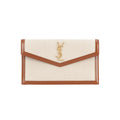 Saint Laurent Uptown Canvas Clutch