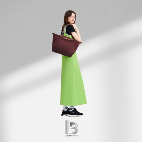 Longchamp Le Pliage Original L Burgundy Tote bag
