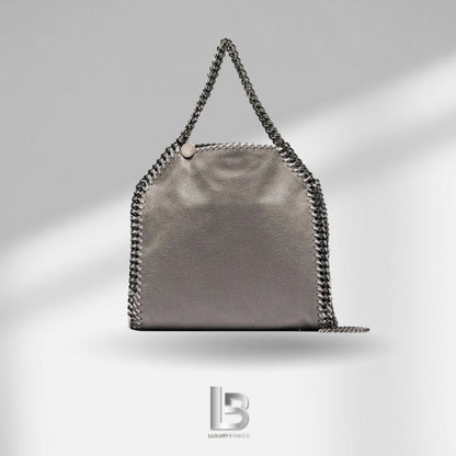 Stella McCartney Falabella Tiny Dark Grey Tote Bag